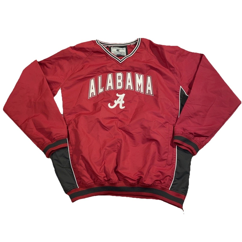 Alabama Windbreaker Size XL Crimson Tide Pullover Colosseum Athletics - Picture 1 of 8